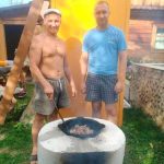 кирпичная печь под казан